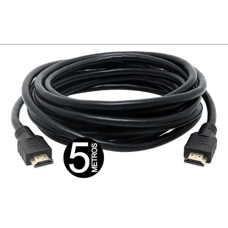 Cabo Hdmi 5 Mts 2.0 4k Full Hd Blindado Xbox Ps4 Bluray Tvs