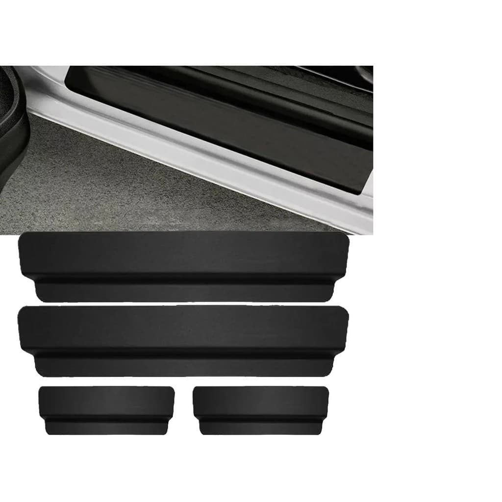 Kit Adesivo Protetor De Porta Carro Universal Poroso - 4 Peças