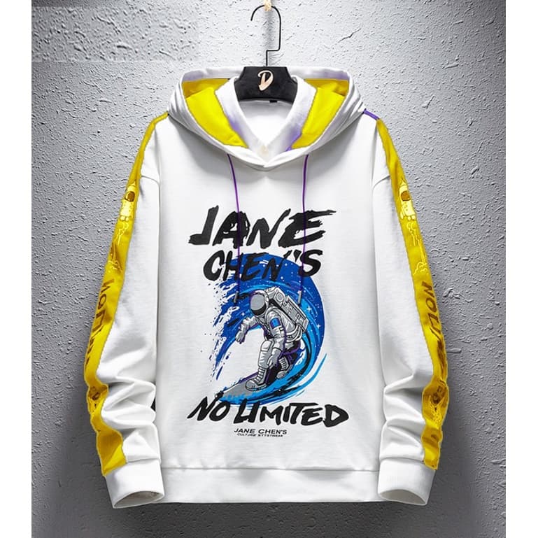 Camisola ASTRO HOODIE Para Homem JUMPER De Manga Comprida Homens