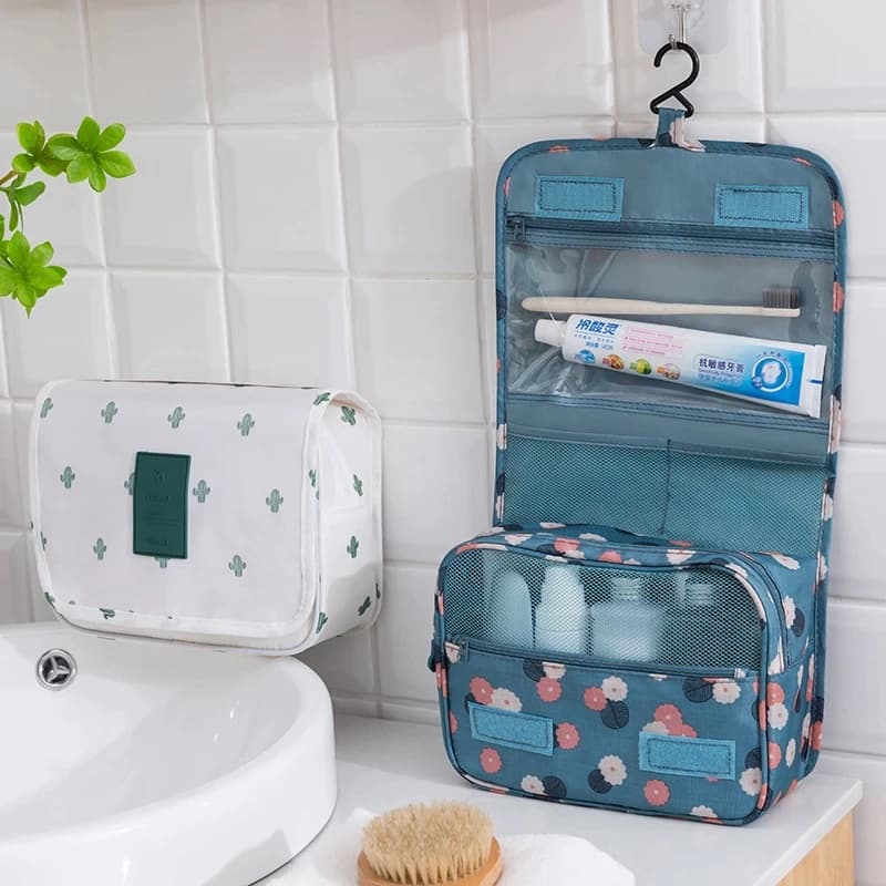 Necessaire De Viagem Com Gancho Organizador De Mala e Maquiagem 1999