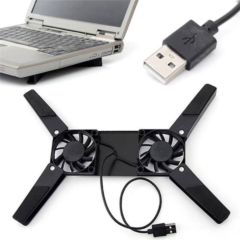 Base Cooler  Dobrável para Notebook Cor Preto/verde