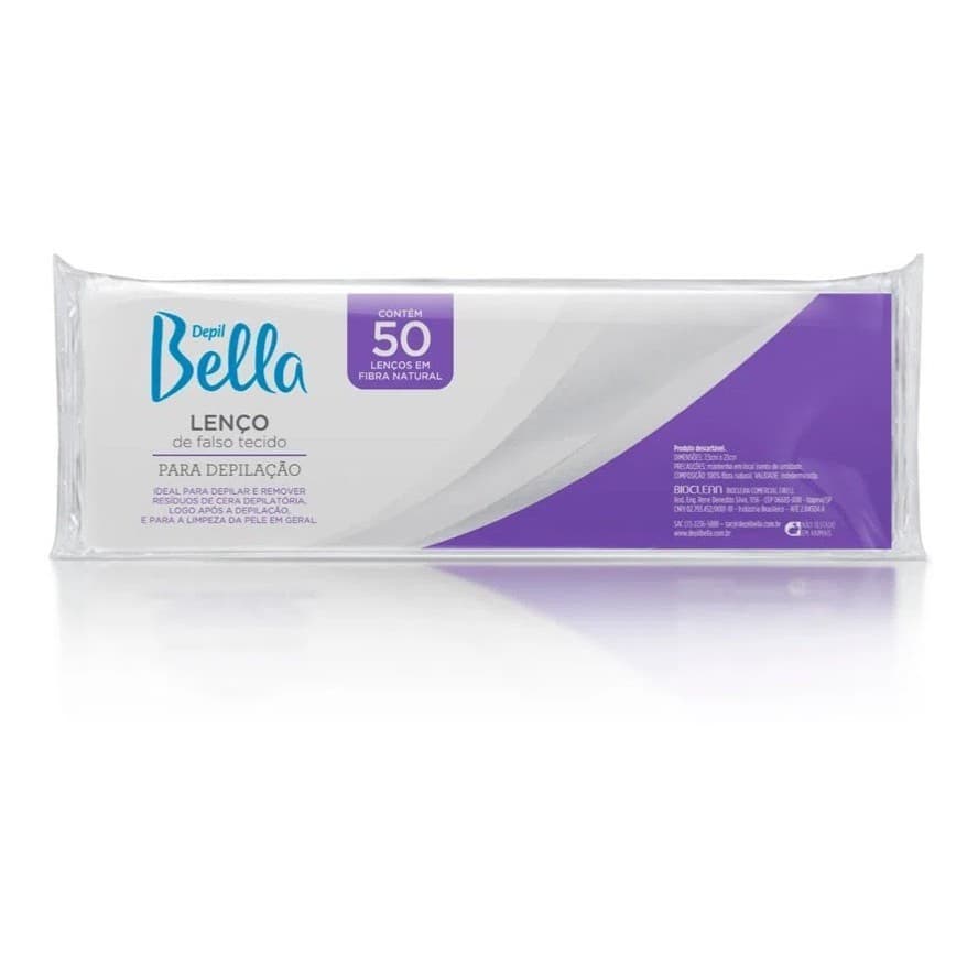 Lenço Depil Bella Gran Style Papel C/ 50 Unidades P