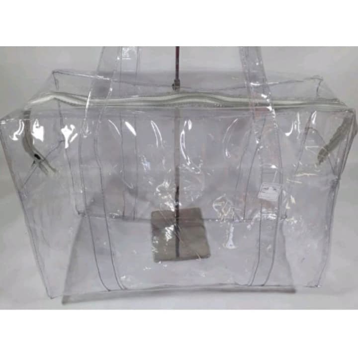 Bolsa Sacola 100% Pvc Grosso Transparente Jumbo- Presidio