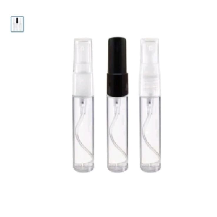 Kit C/10 Frascos 15ml Cilíndrico Resistente + 10und Spray