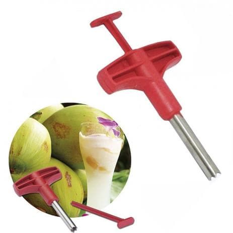 Abridor De Coco Fura Cocos Profissional Furador De Coco Drinks Bar Praia