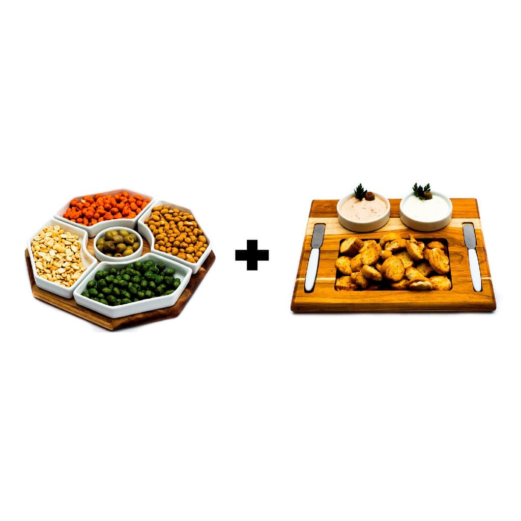 Petisqueira Especial Gourmet com Petisqueira para Patê