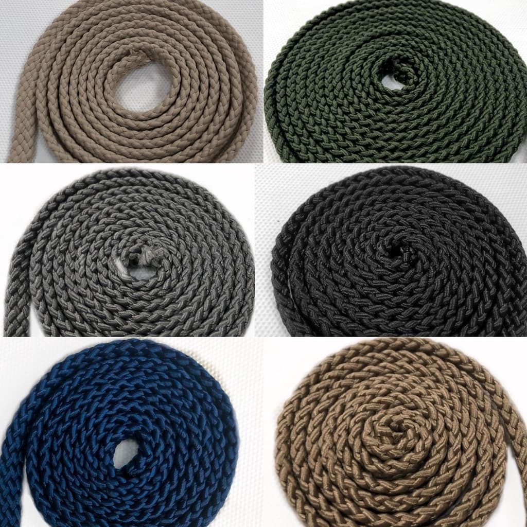 Corda Chata 10mm Náutica Com Uv Para Moveis Externos 5 Metros