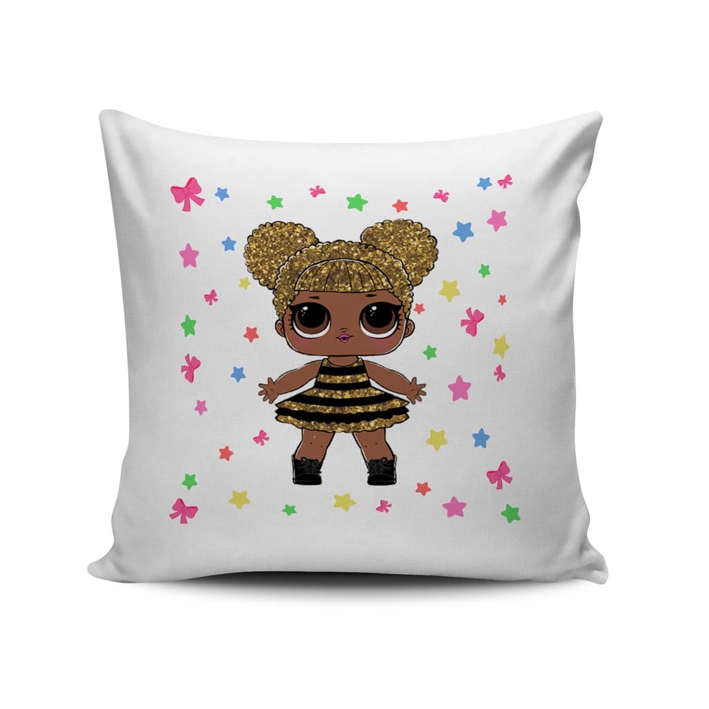 Almofada boneca LOL MOD1 almofada decorativa infantil