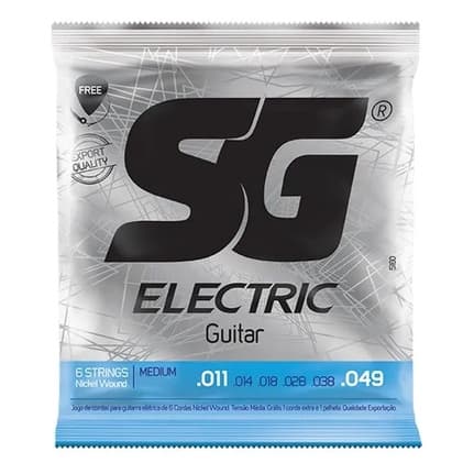 Encordoamento Corda Para Guitarra SG 11 ESGG11