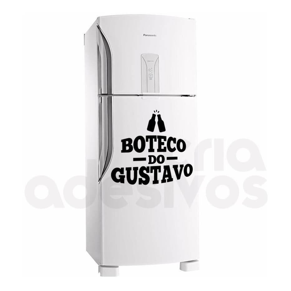 Adesivo De Geladeira Personalizado - 6 Uni
