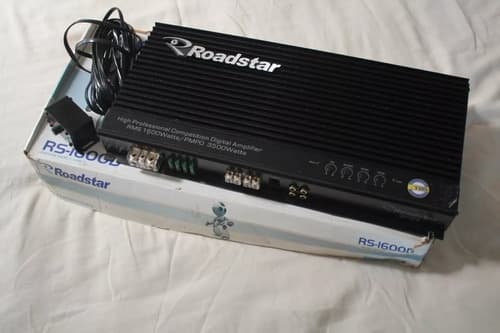 Módulo Roadstar 1600d Digital Menor Preço Oferta 3500w top pra grave