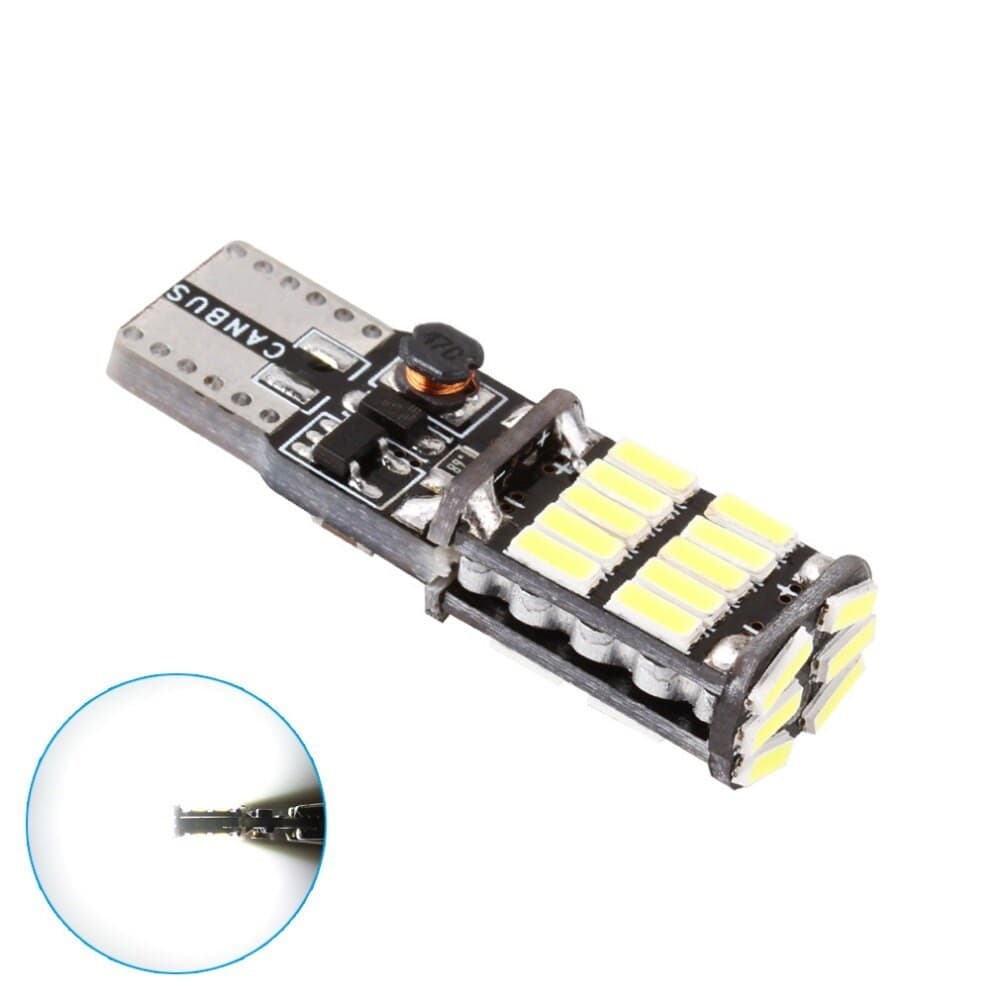 Unidade Pingo T10 26 Leds Canbus Farolete Lanterna Teto Placa Mala