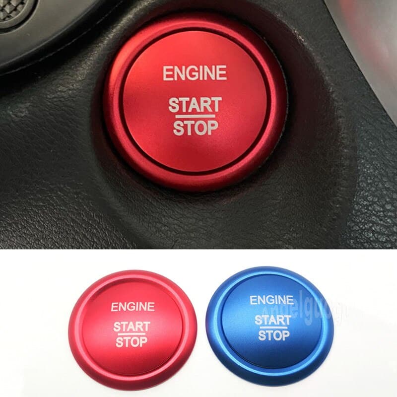 Estilo Do Carro Motor Start Stop Ignição Chaveiro Adesivo Guarnição Apto Para Mercedes Benz A CLA GLA C GLC V Classe W17