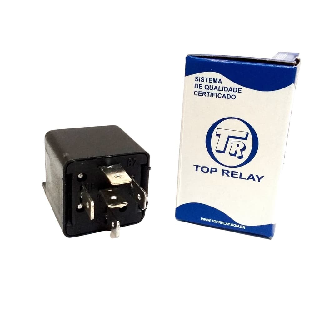 Rele Automotivo Auxiliar De Partida 5 Pinos 12v Com Suporte 50 Unidades Farol Universal 40a Tra 116213