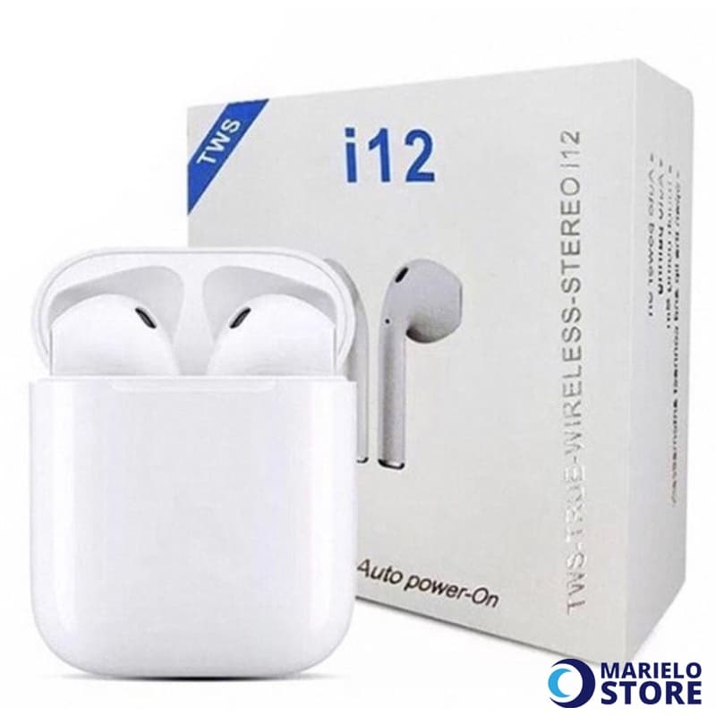 I12 Fone De Ouvido Bluetooth 5.0 Wireless Esportivo Com Microfone-2021