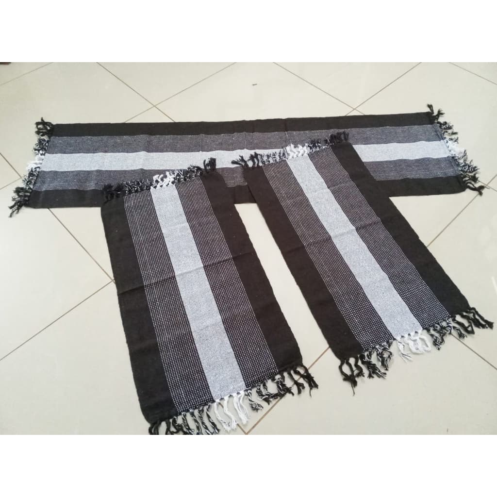kit 3un. Tapete Para Cozinha 100% Algodão  Jogo Tapete   Para Pia Cozinha