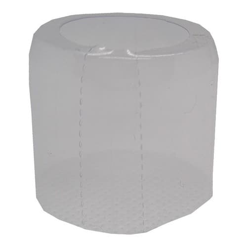 300 Lacres Incolor Termoencolhível Mini G a r r a f a   2,2cm de diâmetro X 2,5cm de altura