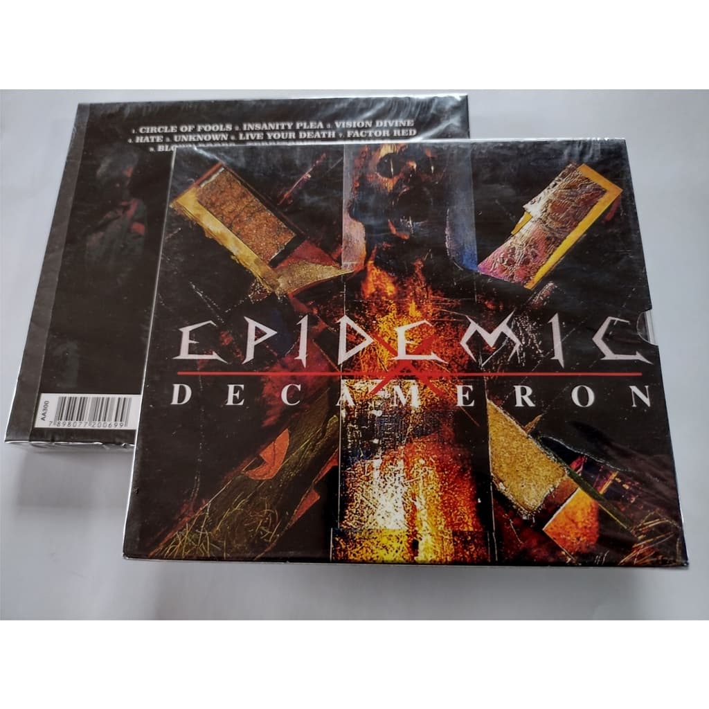 Cd Epidemic – Decameron – Slipcase novo e lacrado