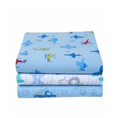Kit 3 Cueiro Paninho Estampado Bebe Manta  Macio E Suave naninha, matinha. sono do bebe