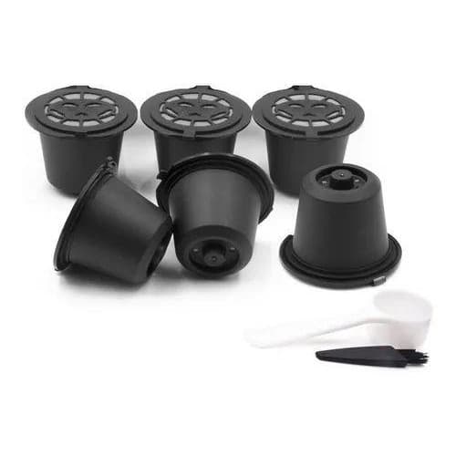 Kit 6 Cápsula Nespresso Reutilizável Reaproveitável - Caf