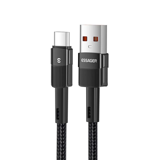 Cabo Usb-a Para Tipo-c 6a 66pw Super Fast 2 Metros Essager