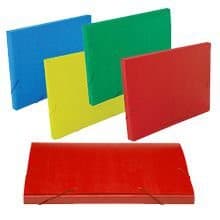 PASTA ABA ELÁSTICA OFICIO CORES-NÃO TRANSPARENTE 20mm POLIBRAS PASTA ESCOLAR PASTA PLÁSTICA PASTA DE PLÁSTICO