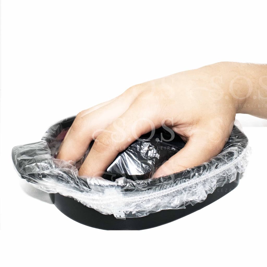 Protetor Descartavel Plastico Para Bacia Manicure Sos Beleza Brasileira