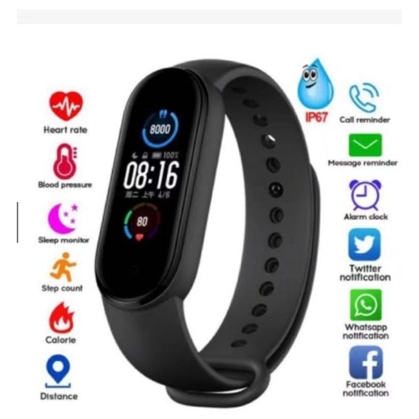 M7 M8inteligente Banda pedômetro Monitor de Freqência Cardíaca de Fitness Rastreador Pulseira inteligente