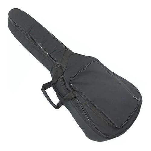 Capa Para Violão Folk Jumbo Extra Luxo Acolchoada No Formato