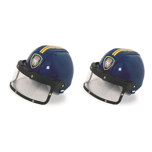 Capacete Policia Infantil Fantasia Police Kit C/ 2 Capacetes