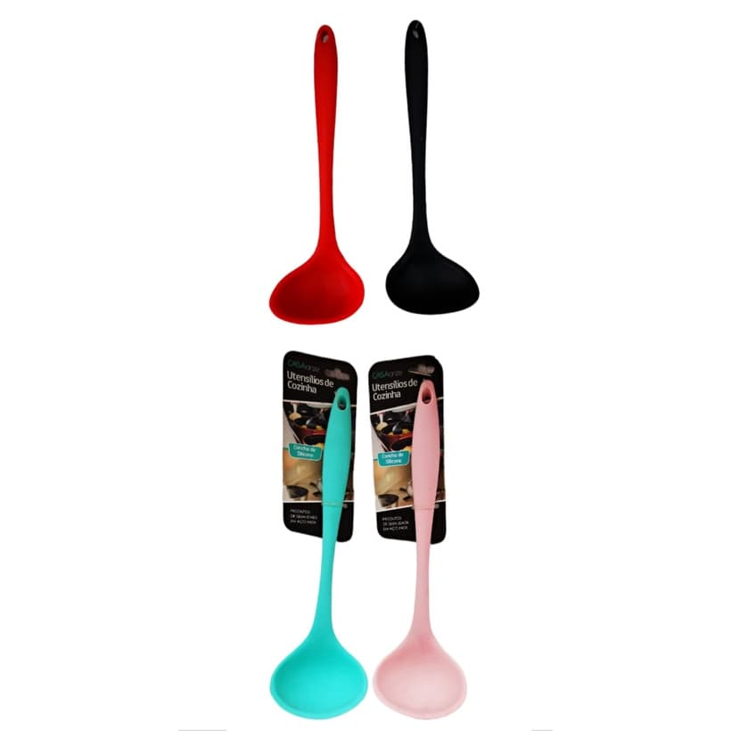 Concha Feijão Em Silicone  Utensílio De Cozinha 29cm