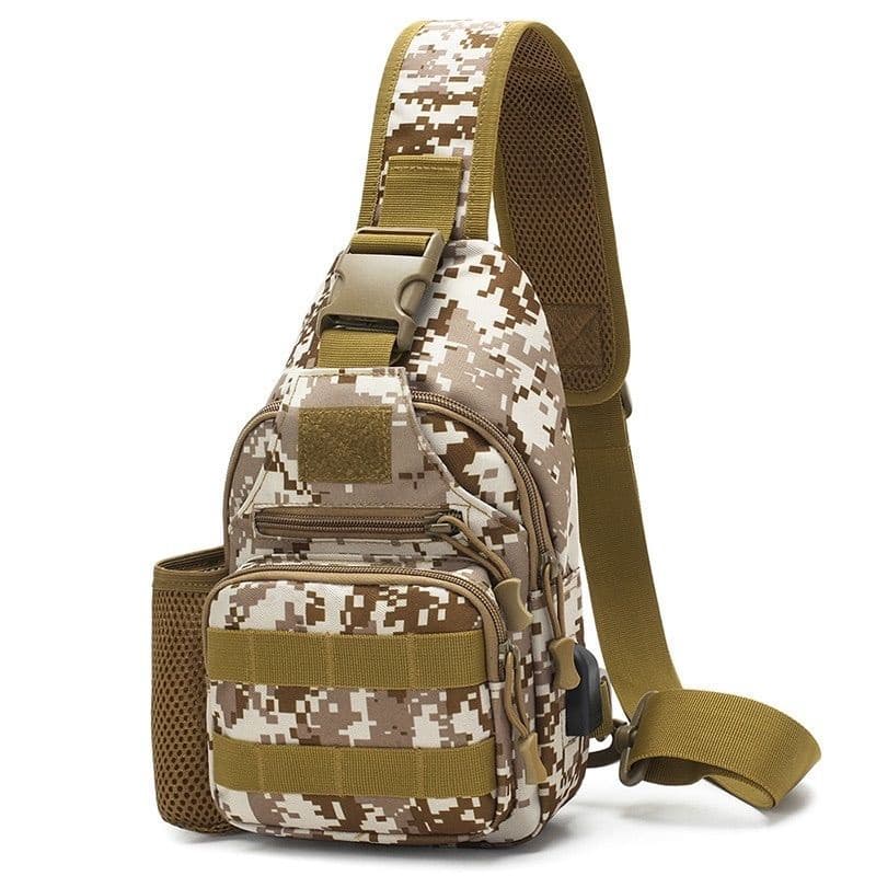 Bolsa transversal Camuflada  Impermeave