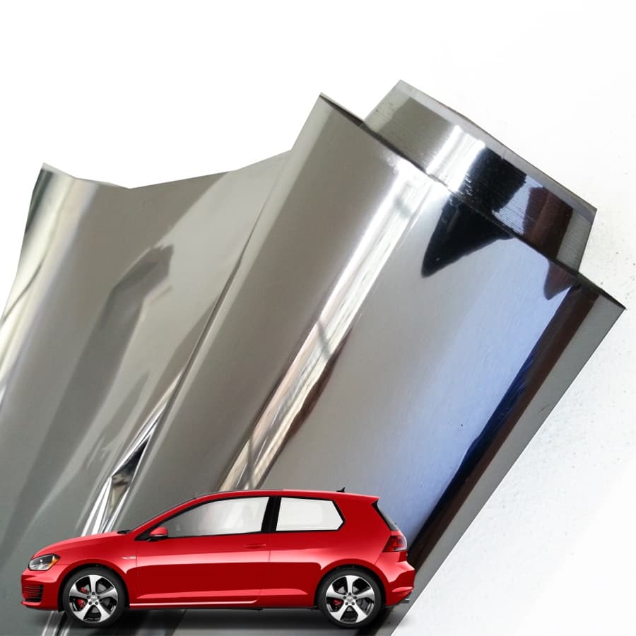 Insulfilm Película Residência e Automotivo para Portas e janelas de vidros Prata Espelhada G5% 50cmx3m 50cm