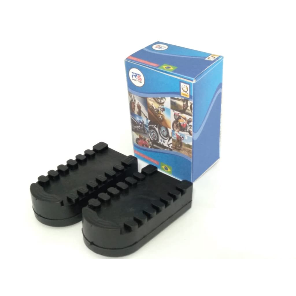 Borracha Estribo Pedaleira Xtz 125 Crosser 150 Lander 250 Ténéré 250 PAR