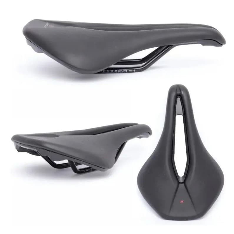 Selim Absolute Prime Vazado 244 x 156 mm para MTB Speed e Urbano