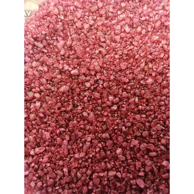 Cascalho De Areia Para Aquário Cor De Vinho 5kg - Substrato