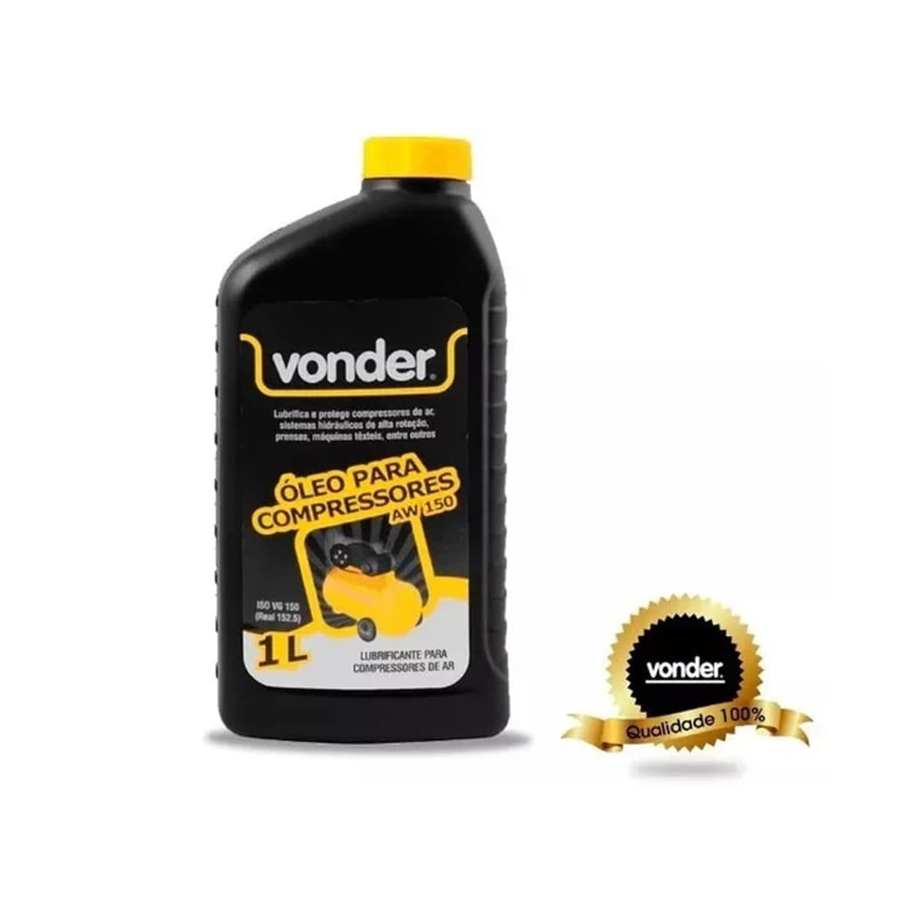 Óleo Hidráulico Para Compressores Em Geral 1 Litro - Vonder