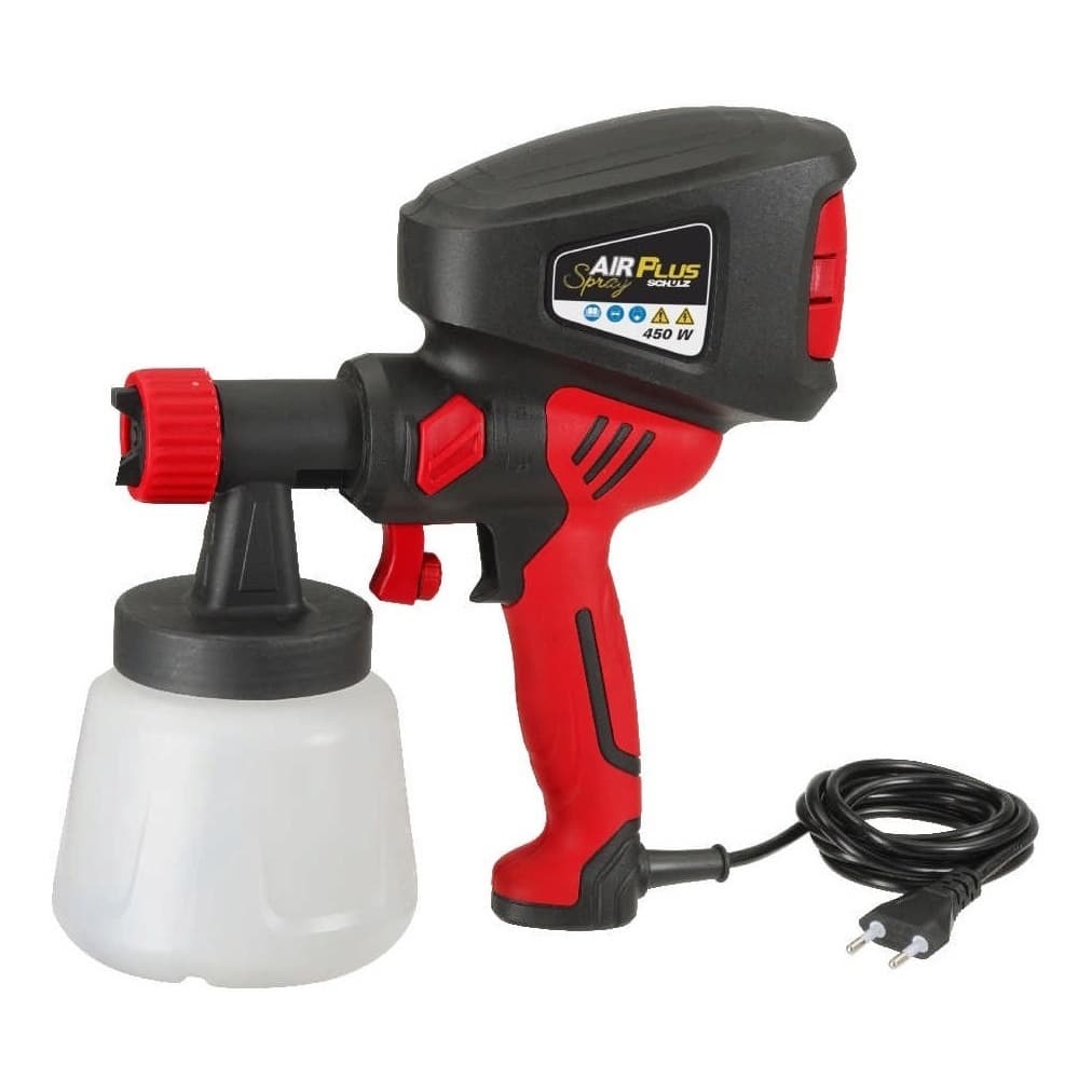 Pistola De Pintura Elétrica Schulz Air Plus Spray 450w