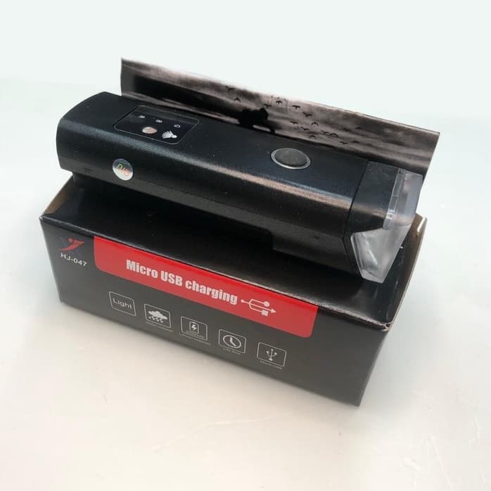 Lanterna Farol Bicicleta Bateria USB