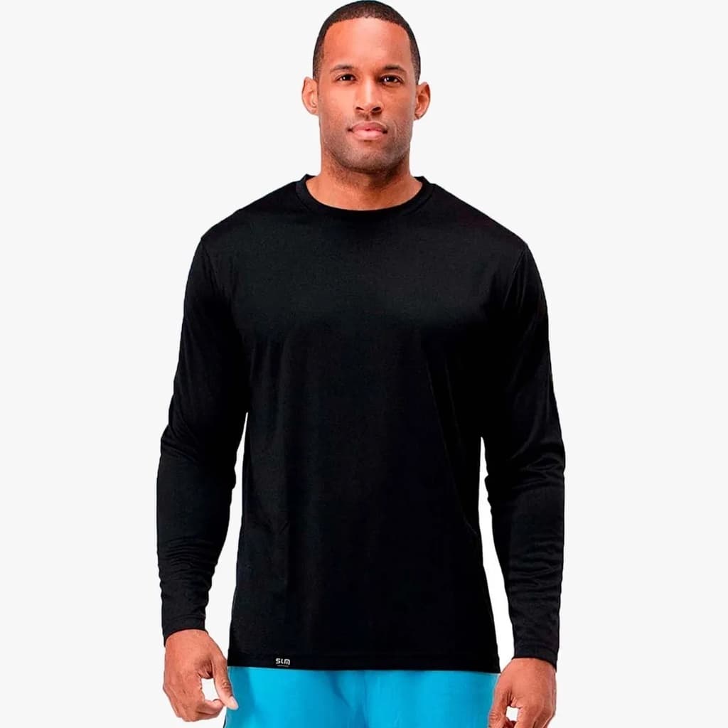 Camiseta UV Proteção Solar UV 50+ Slim Fitness Praia Anti Odor