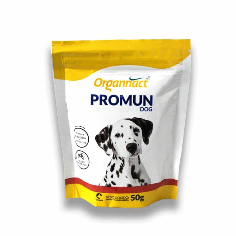 PROMUN DOG 50MG PÓ OU TABLETE - SUPLEMENTO VITAMINICO PARA CÃES