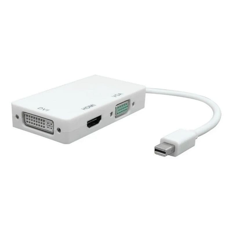 Mini Display Port 1.2 Hdmi + Vga Conversor Mac Book Air Pro