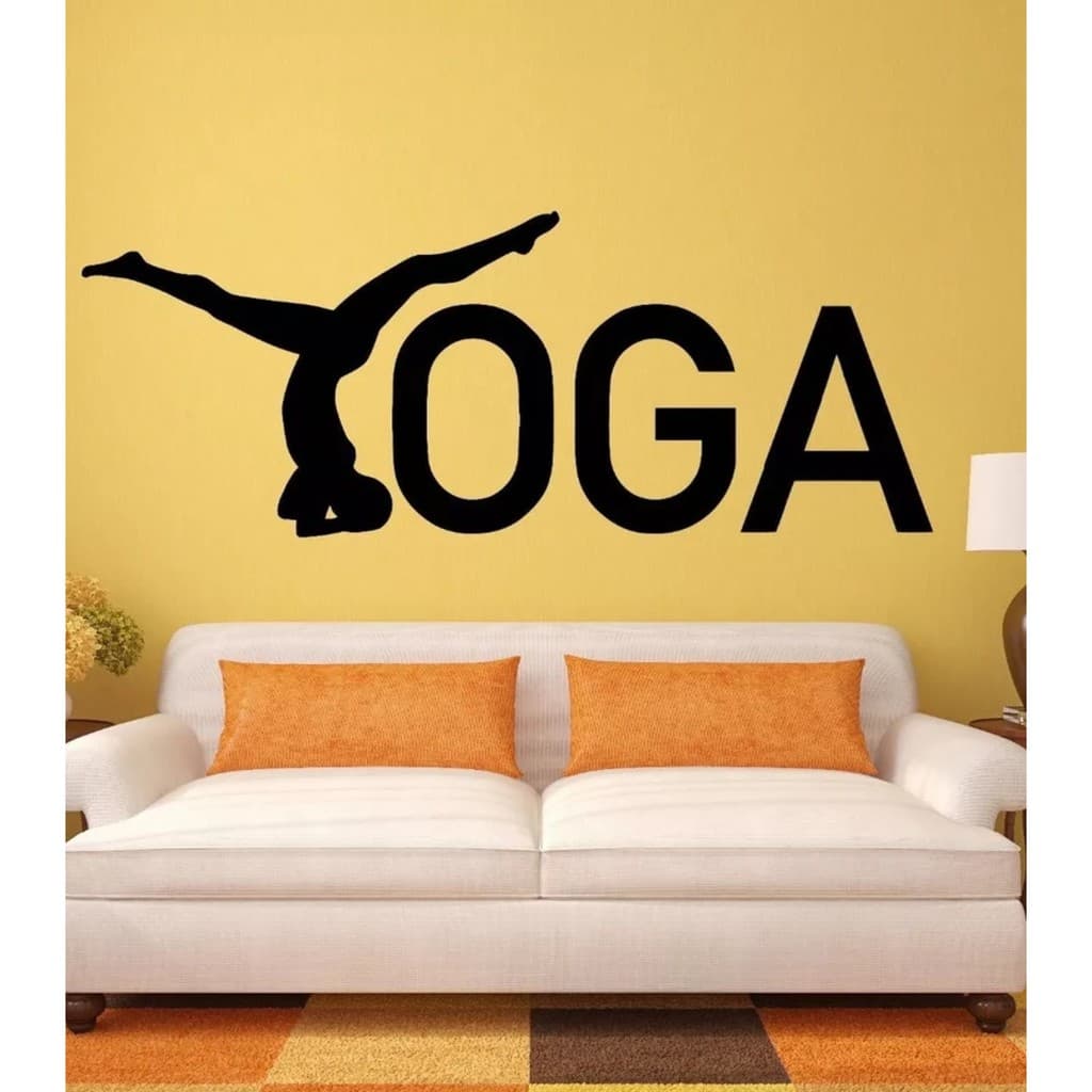 Adesivo Decorativo Yoga Pose