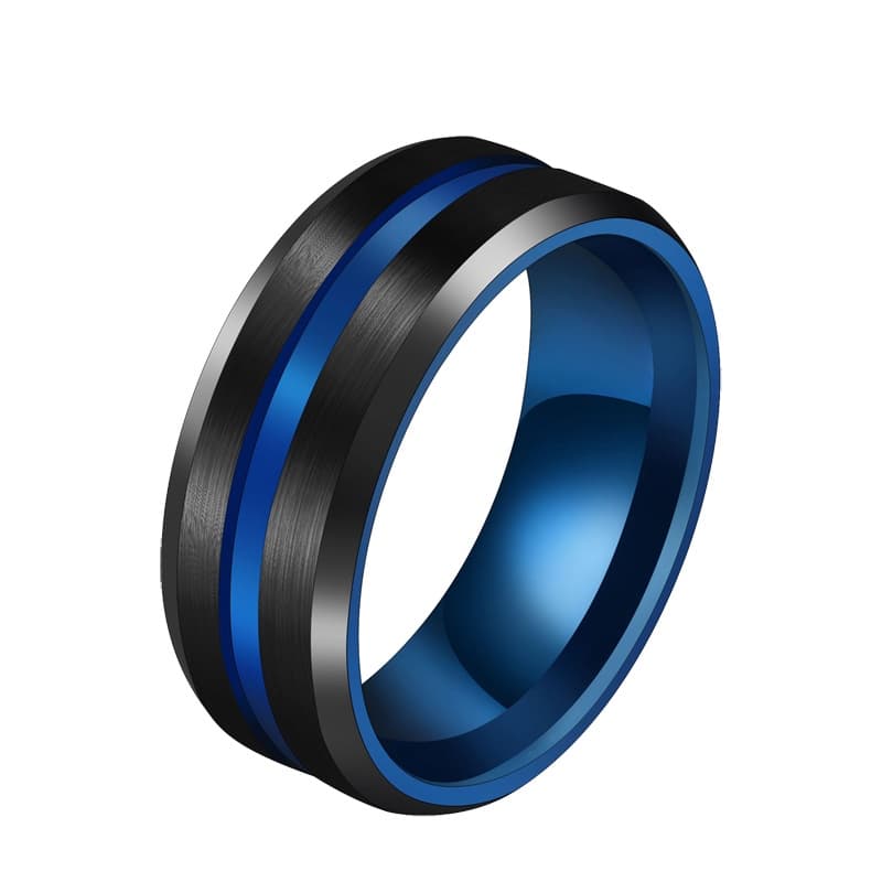 Anel Aço Inoxidável Titânio Ultra Resistente Elegante/moderno ( COD 04 )