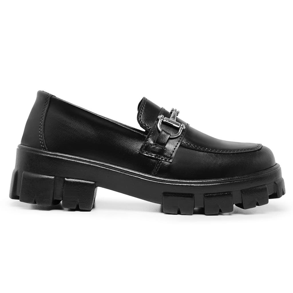 Sapato Mocassim Feminino Tratorado