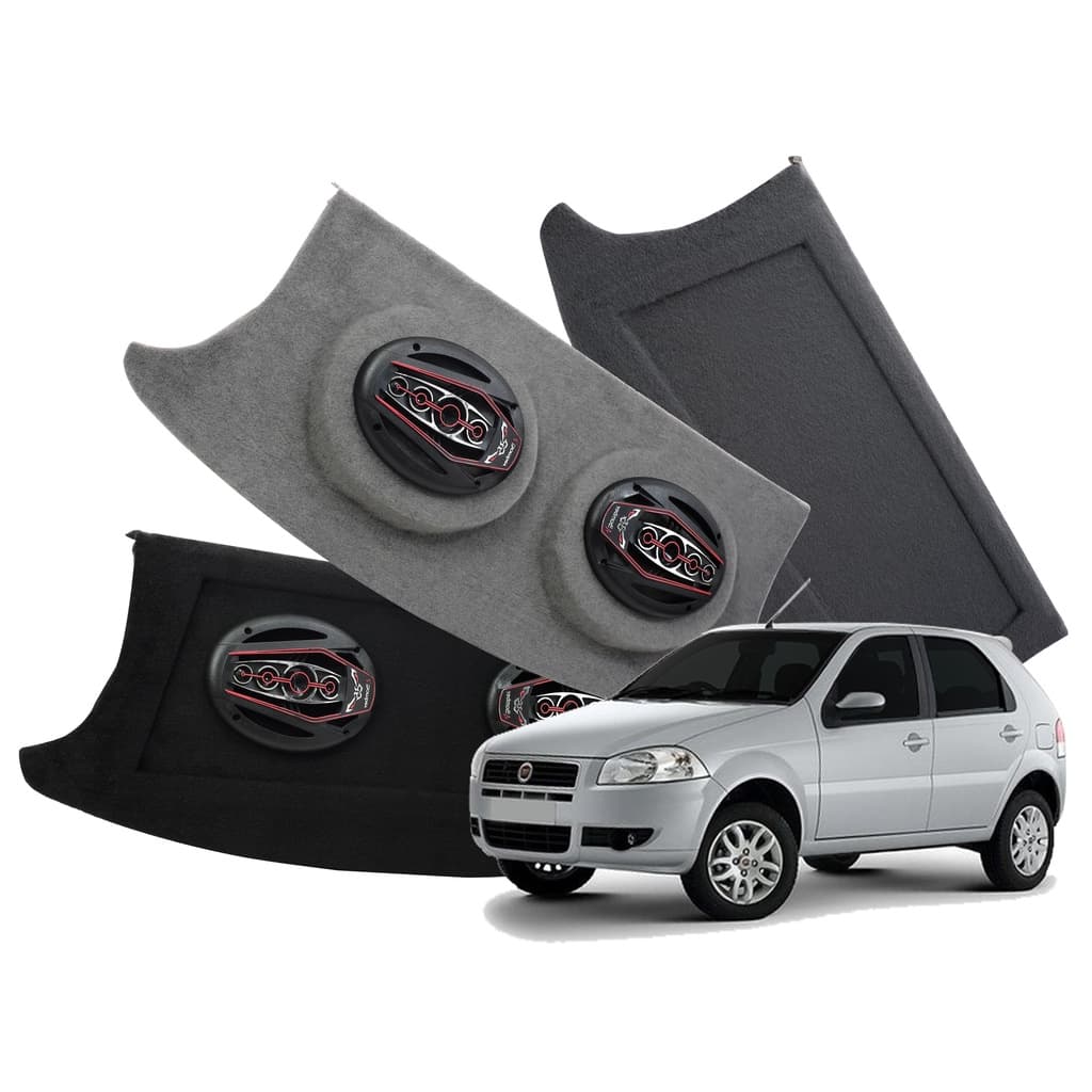 Tampão Bagagito Palio G4 2008 A 2014 Com Cordinhas