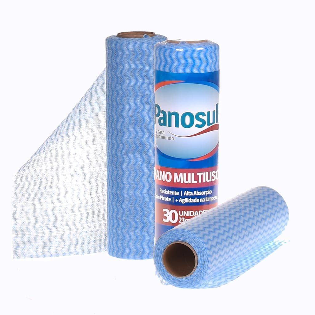 Rolo de Panos Multiuso30 peças; KIT PANOS MULTIUSO 10 PEÇAS