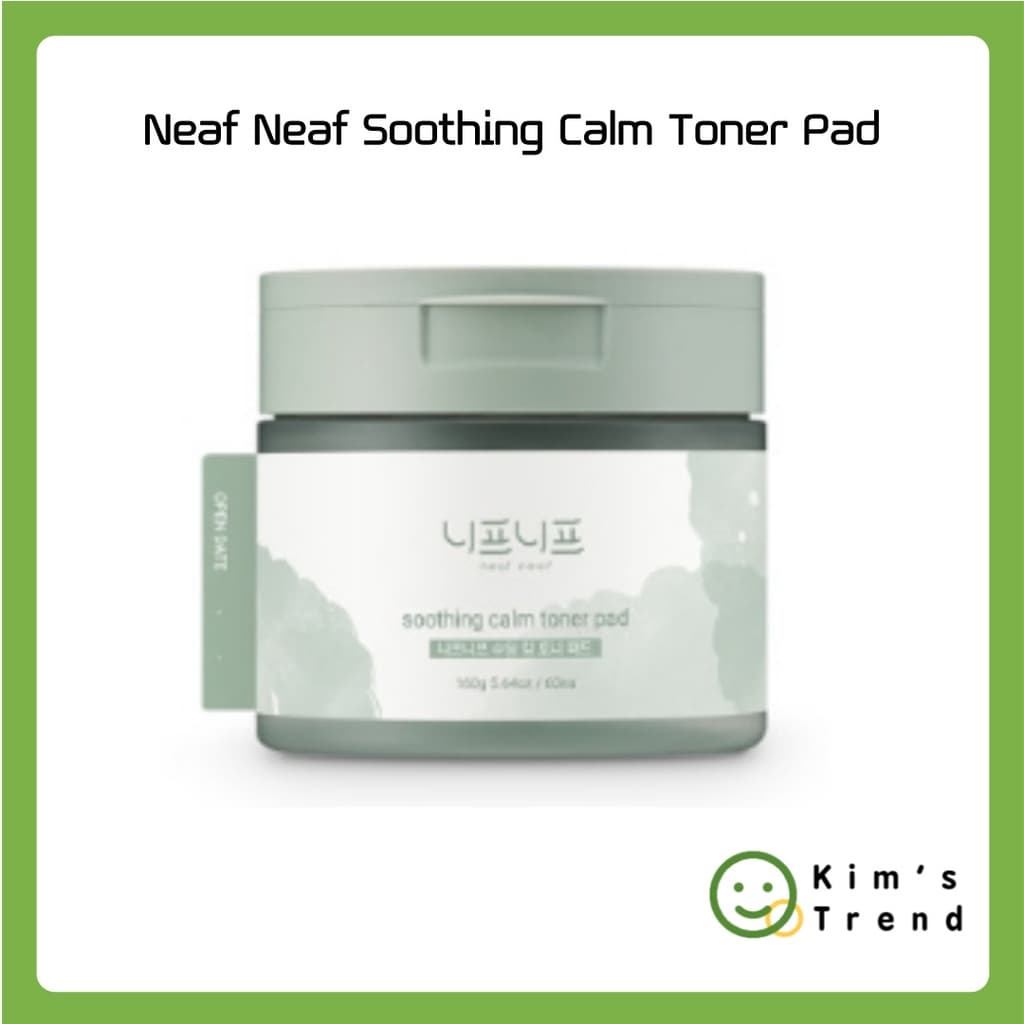 [Neaf Neaf] Mejiwoo's Pick Soothing Calm Toner Pad (60ea)