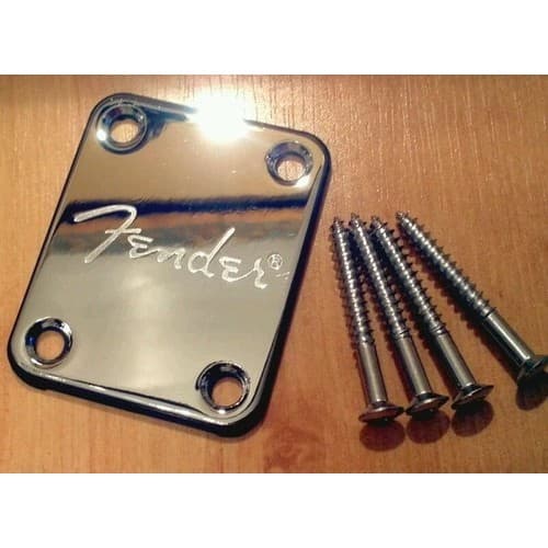 Neck Plate Fender Para Startocaster Ou Telecaster Cod 194