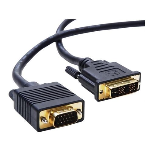 Cabo Dvi Vga Full Hd 5gbps Com Filtro Dvi Para Vga Full Hd